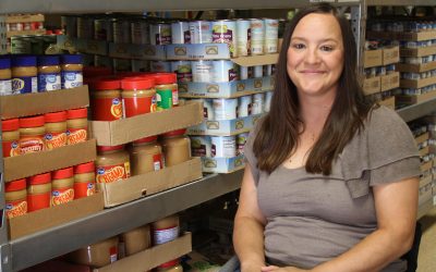 Kreutzer Loves Like Christ by volunteering at Our Daily Bread Food Pantry