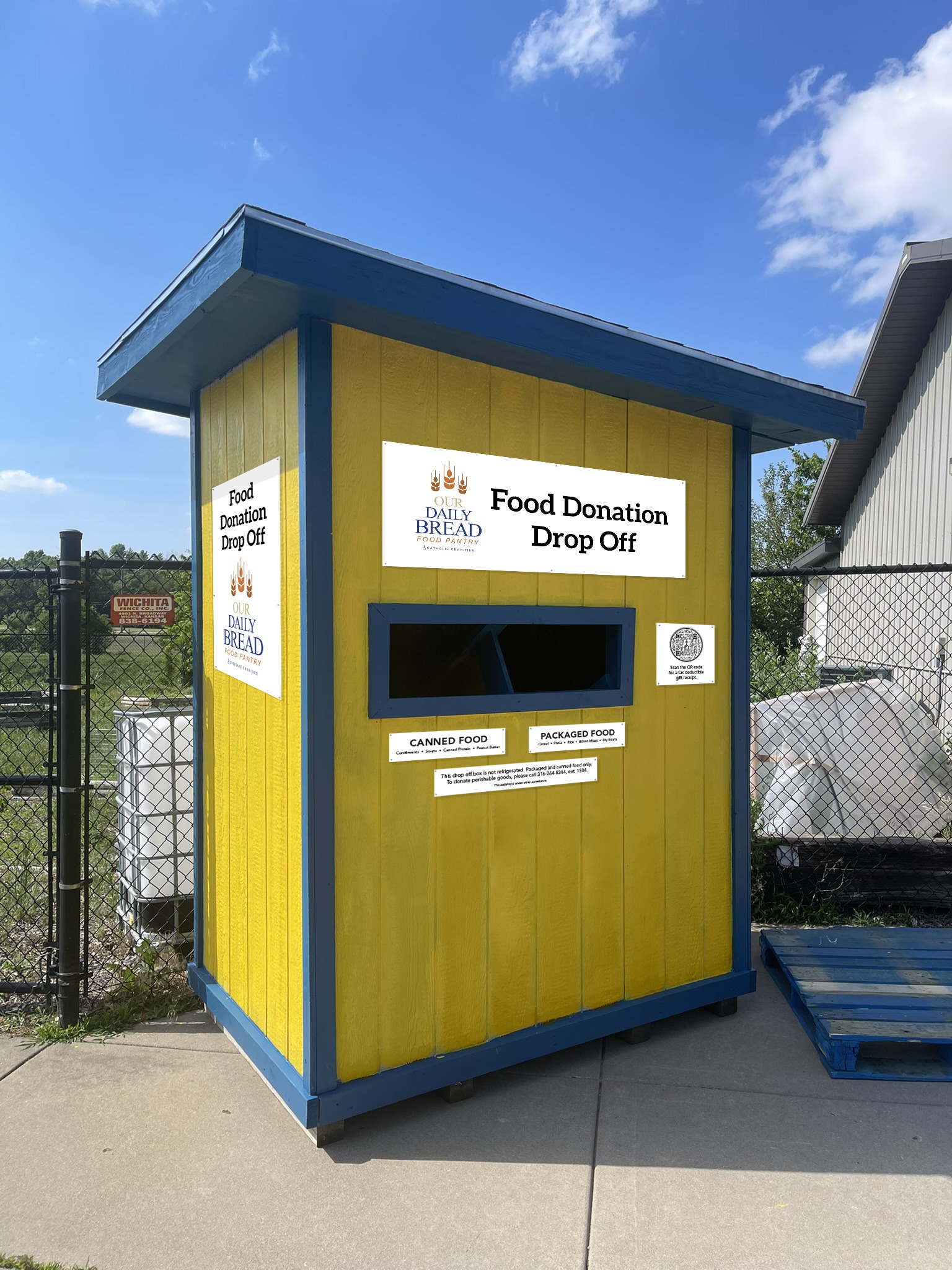 pantry Drop off Bin Vertical